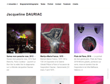 Tablet Screenshot of jacquelinedauriac.net
